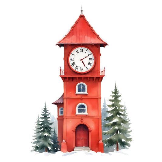 Christmas Element Fabric Panel 28