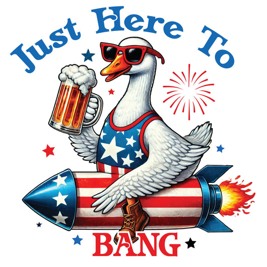 Funny 4th of July Fabric Panel 2