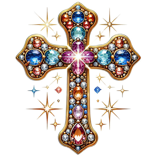 Various Crosses Fabric Panel 13