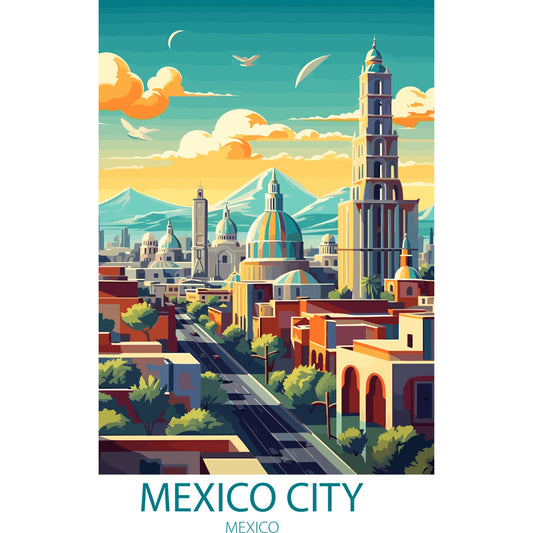 Travel Poster Fabric Panel 29