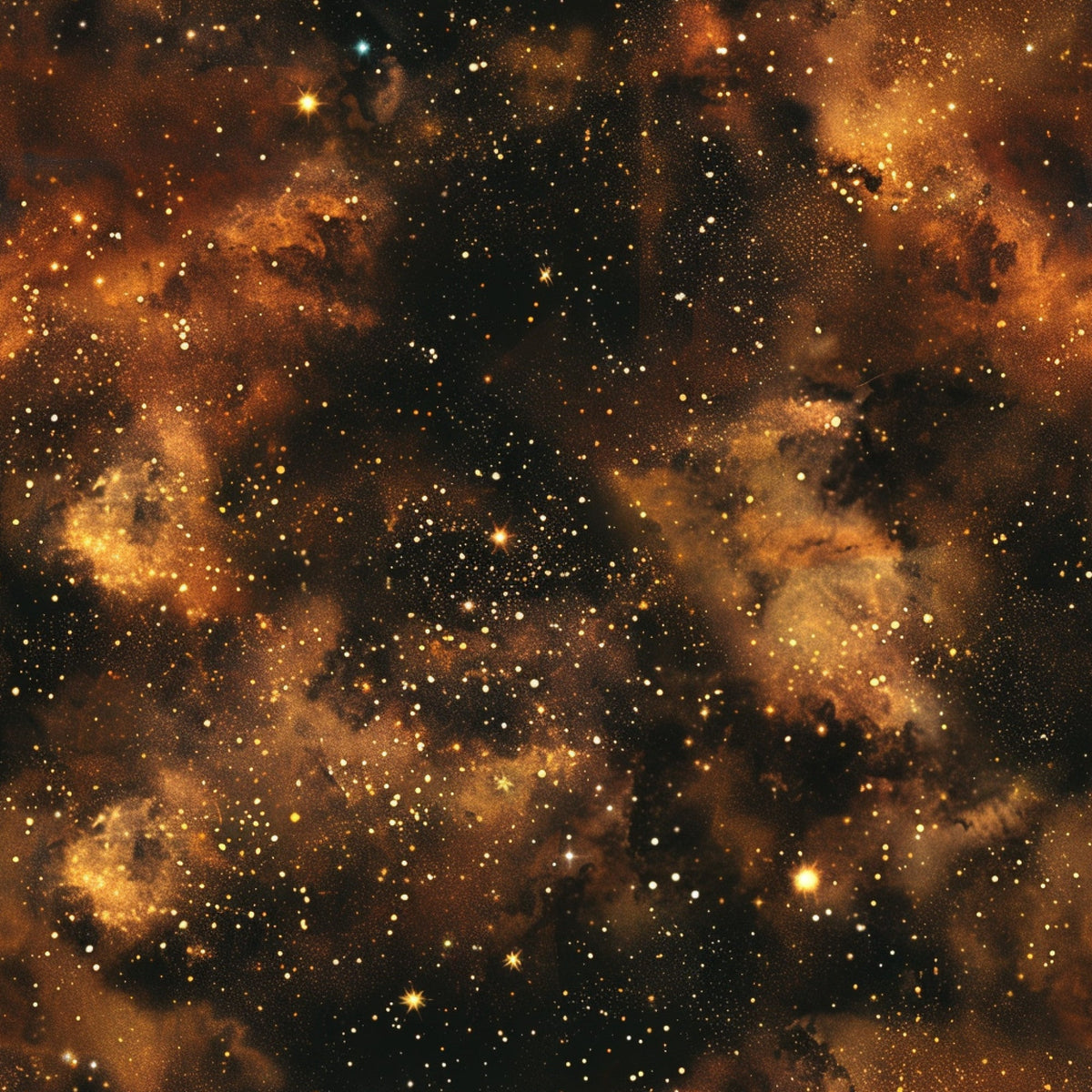 Copper Nebula Pattern 1 Minky Fabric