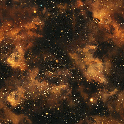 Copper Nebula Pattern 1 Minky Fabric
