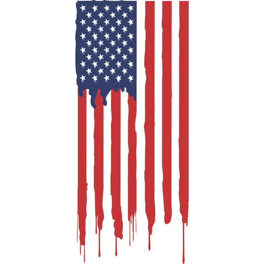 American Flag Icons Fabric Panel 14