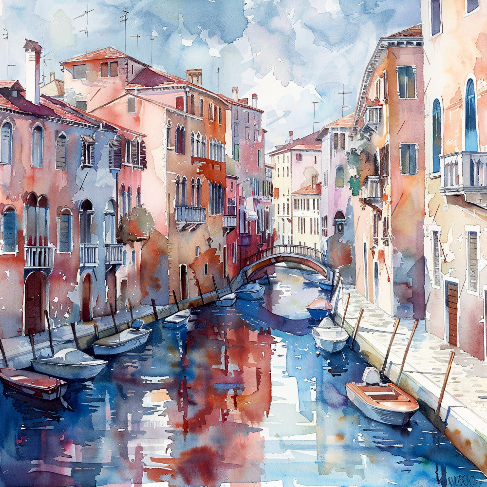 Italy Travel Art Fabric Panel 15
