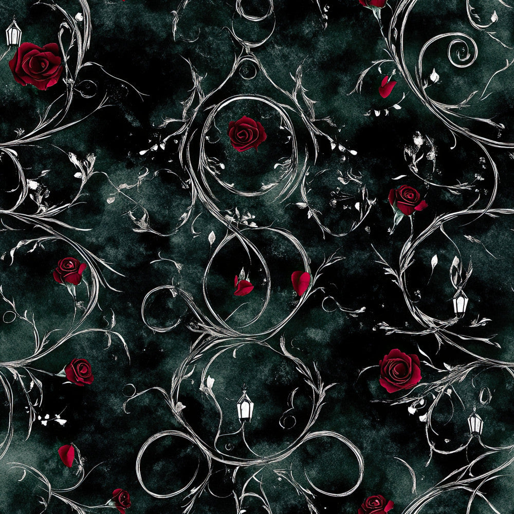 Gothic Fairytale Pattern 46 Minky Fabric
