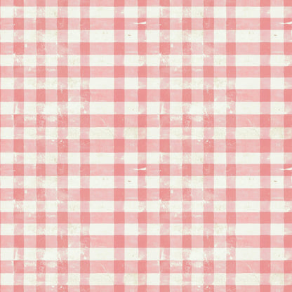 Faded Rose Pattern 16 Minky Fabric