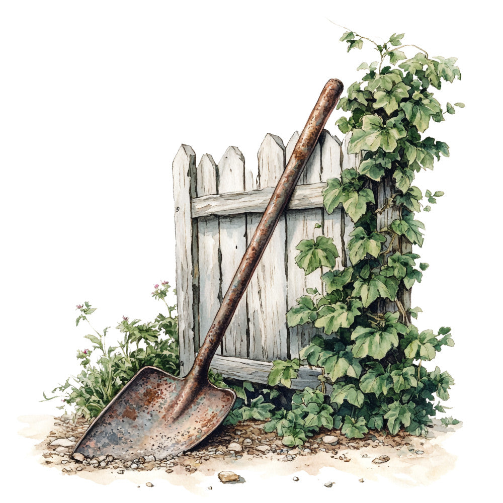 Vintage Garden Fabric Panel 6