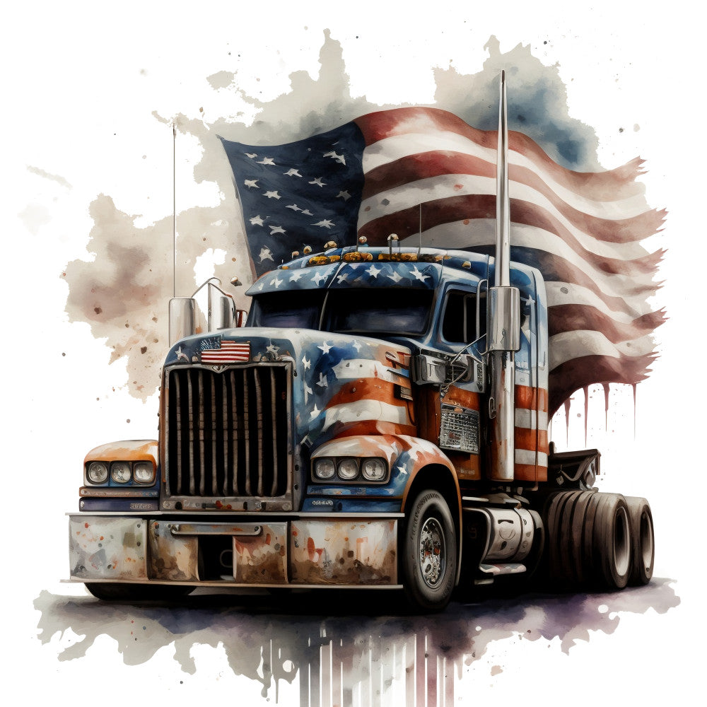 American Trucks Fabric Panel 1
