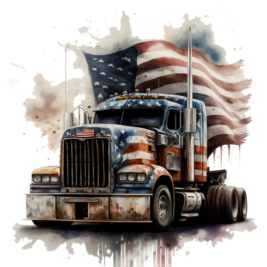 American Trucks Fabric Panel 1