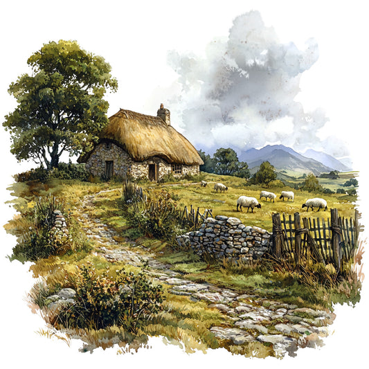 Landscapes of Scotland Fabric Panel 13