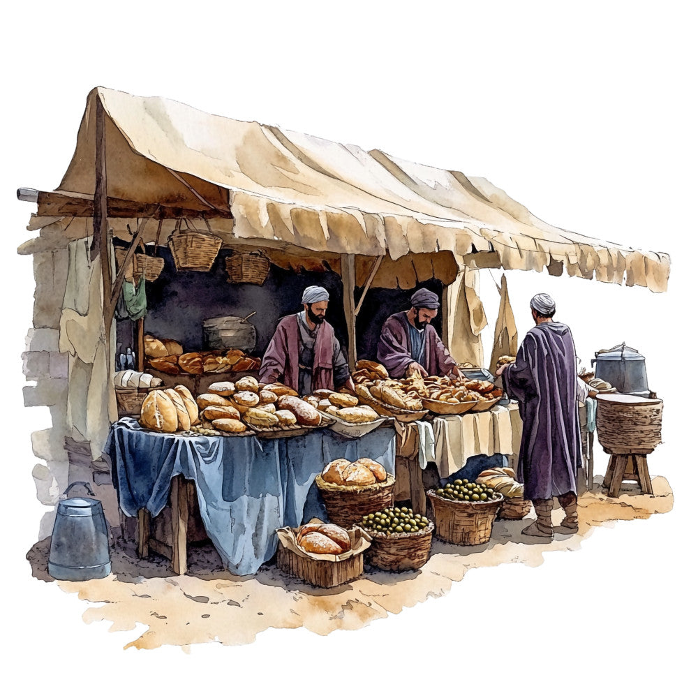 Roman Empire Fabric Panel 28