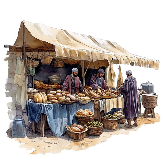 Roman Empire Fabric Panel 28