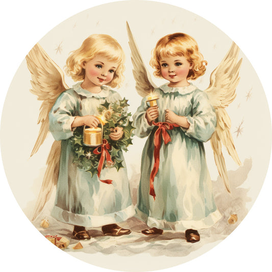 Nativity Christmas Ornaments Fabric Panel 36