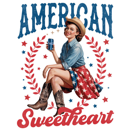 Retro 4th of July Fabric Panel 10