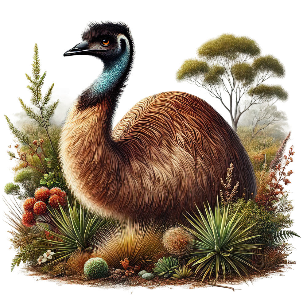 Australian Birds Fabric Panel 11
