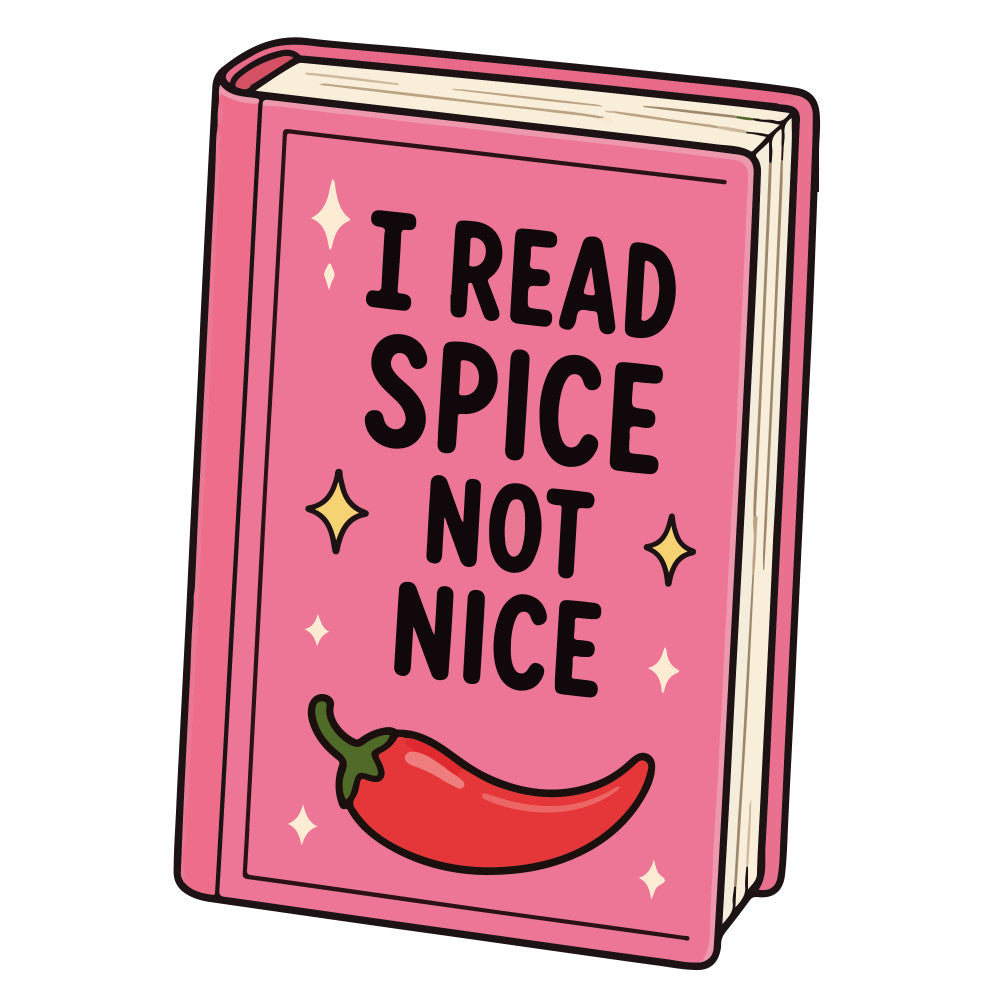 hot pink, coral pink, red, black, cream, book, reading, spice, chili pepper, red pepper, sparkles, stars, whimsical, playful, humorous, funny, quote, text, typography, book lover, reader, literary, modern, trendy, kitchen, home decor, wall art, decorative, novelty, inspirational