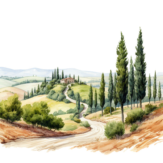 Welcome to Italy Fabric Panel 37