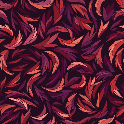 Burgundy Abstract Pattern 15 Quilting Cotton Fabric