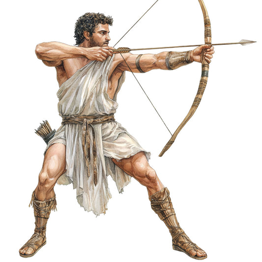 Ancient Greece Fabric Panel 14