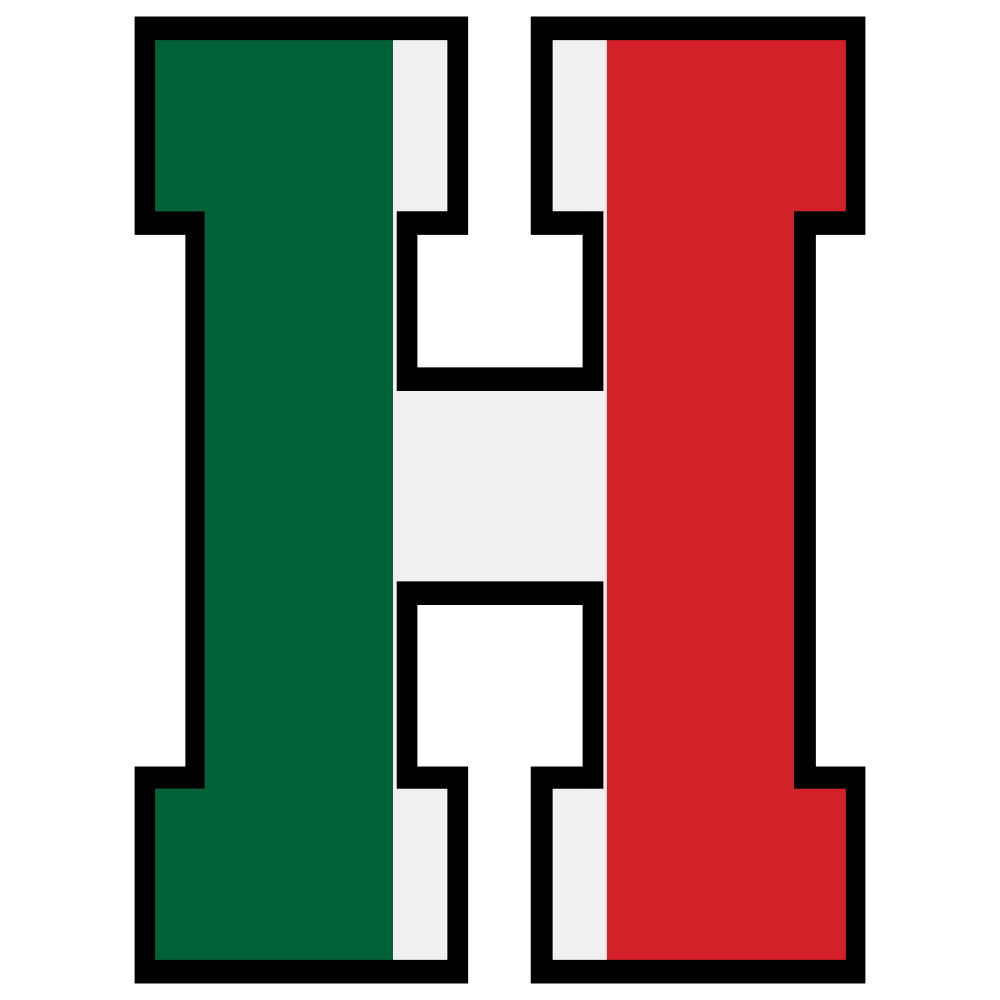 green, white, red, alphabet letter, mexico flag colors, fabric panel, quilting cotton, patriotic design, block letter, national colors, tricolor pattern, geometric design, bold letters, crafting material, sewing project, mexican theme, emerald green, crimson red, letter h, decorative fabric