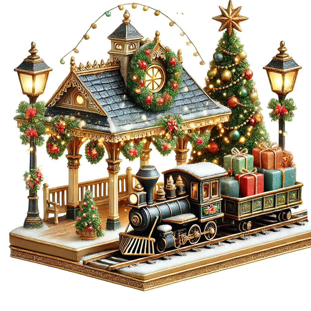 Christmas Toys Fabric Panel 21
