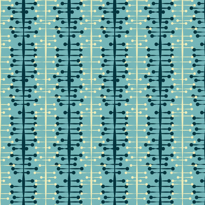 1950s Atomic Age Pattern 2 Quilting Cotton Fabric