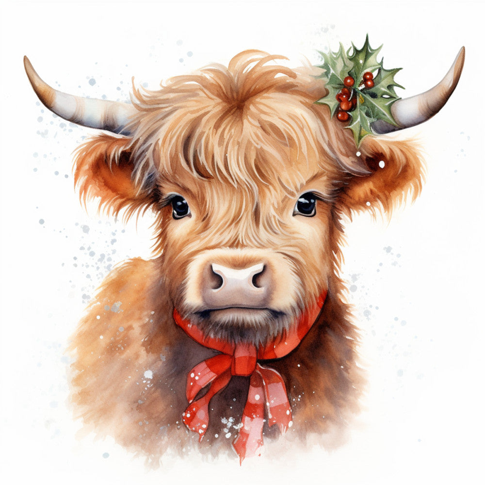 A Country Christmas Fabric Panel 72