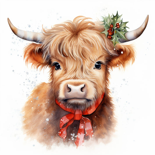 A Country Christmas Fabric Panel 72