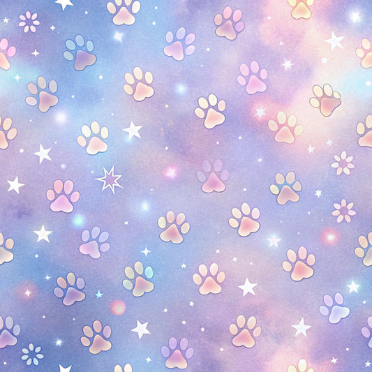 Dog Paws Pattern 11 Quilting Cotton Fabric