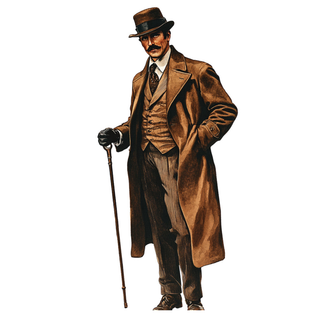 Sherlock Holmes Fabric Panel 13