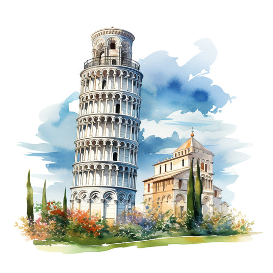 Welcome to Italy Fabric Panel 27