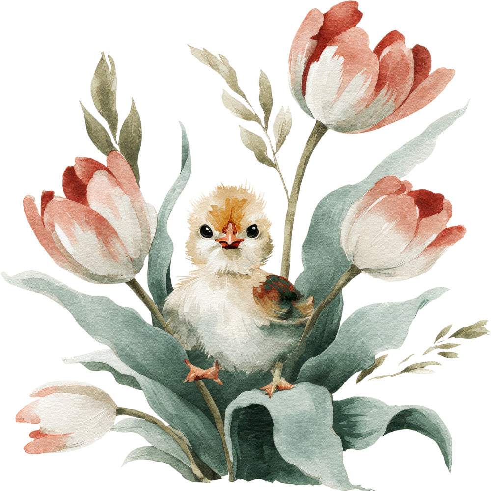 Farmhouse Chicken Decor Fabric Panel 10