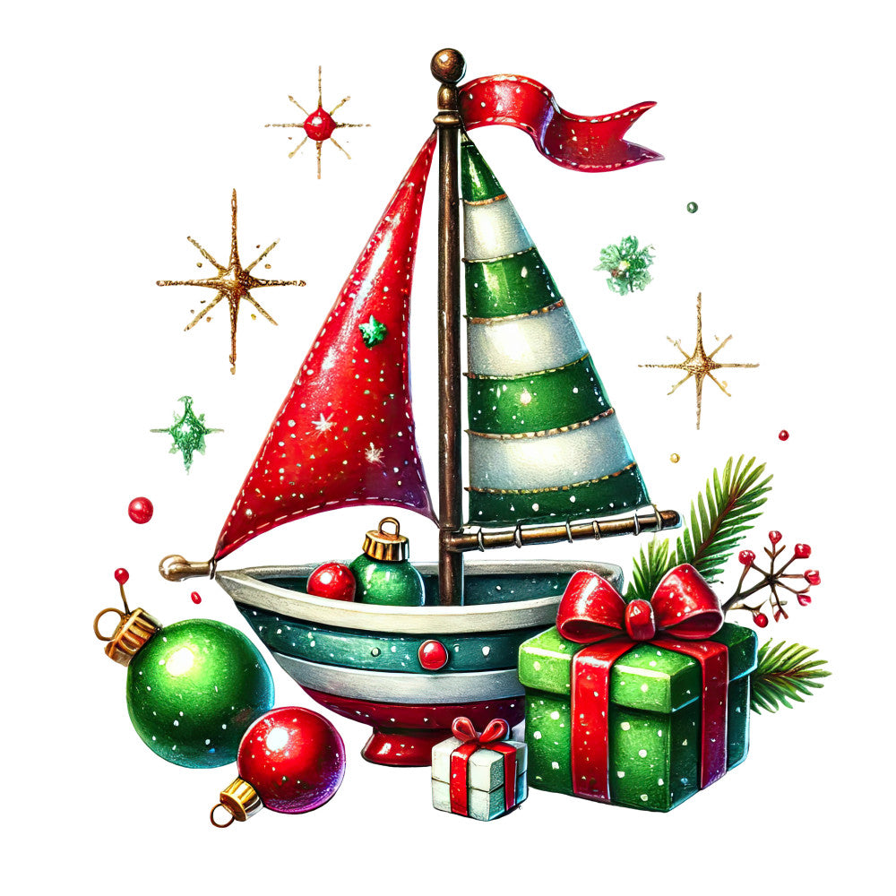 Christmas Toys Fabric Panel 25