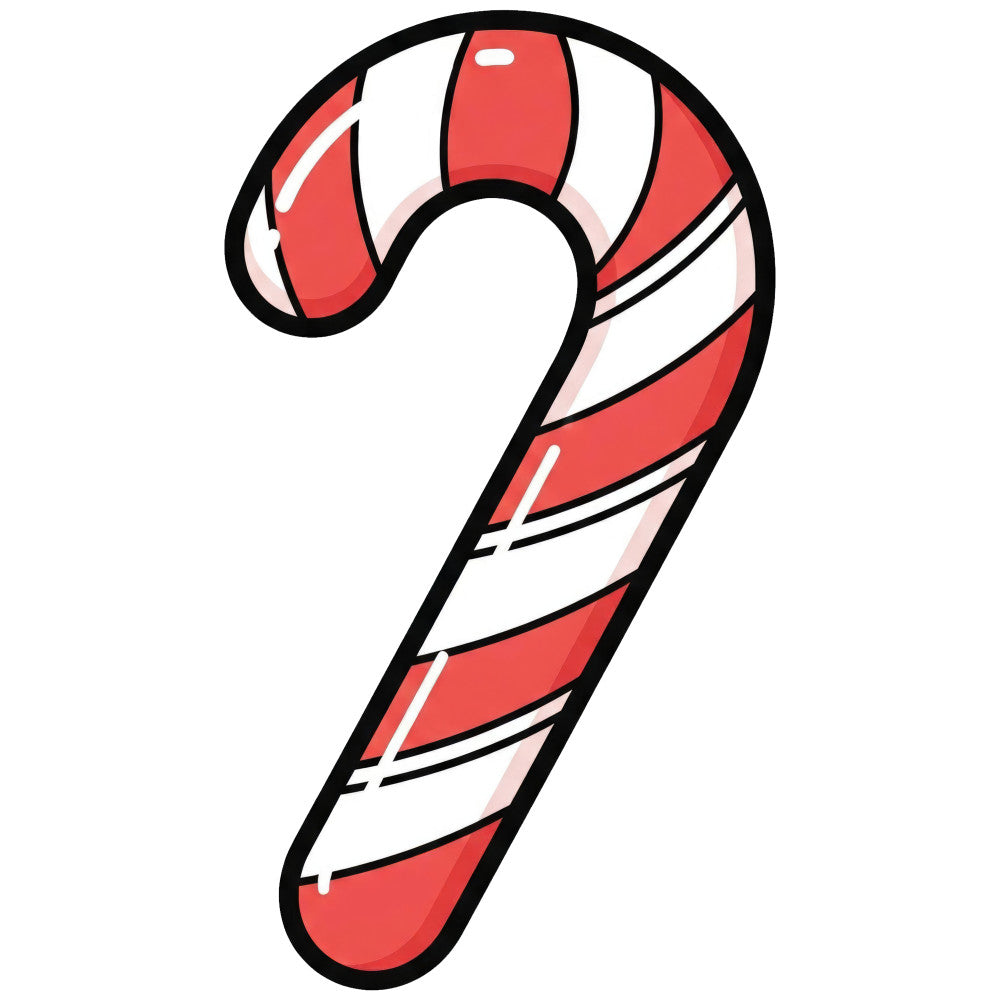 candy cane, red and white, striped, holiday, christmas, festive, peppermint, candy, sweet treats, seasonal, winter, traditional, classic, whimsical, fun, bright red, white, diagonal stripes, retro, vintage candy, dessert theme, cheerful, decorative, children's, playful, christmas decoration, holiday spirit, candy motif