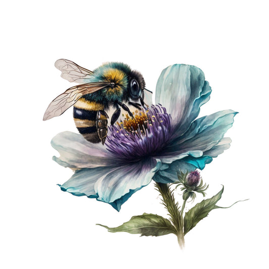 Honey Bees Fabric Panel 2