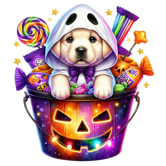 Halloween Wonder Animals Fabric Panel 125