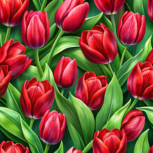 Lush Blooms Pattern 26 Minky Fabric
