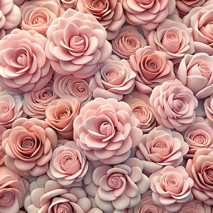 Realistic Flowers Pattern 13 Quilting Cotton Fabric