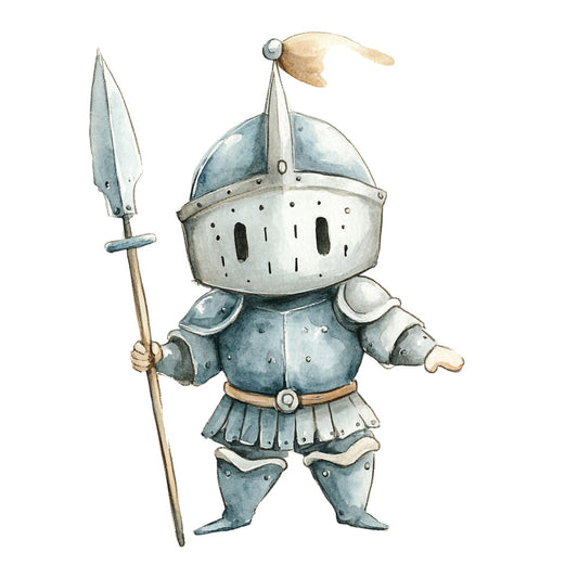 Cute Knight Fabric Panel 33