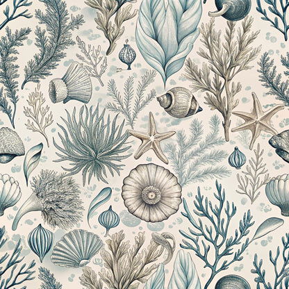 Reef Reverie Pattern 7 Minky Fabric