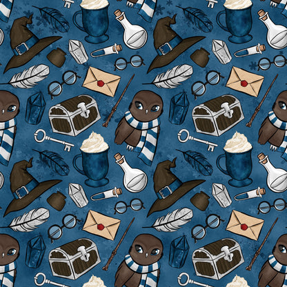 Wizard Magic School Pattern 46 Quilting Cotton Fabric