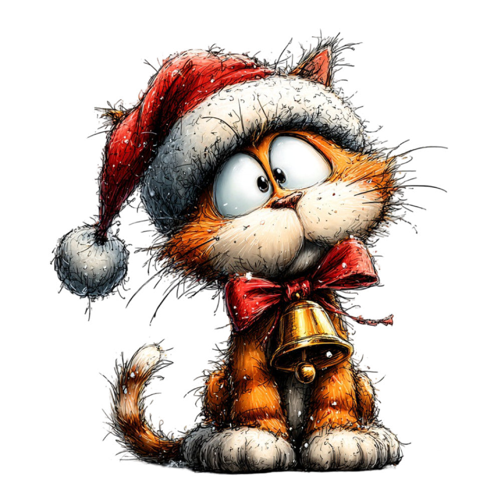 1st Whimsical Christmas Fabric Panel 45