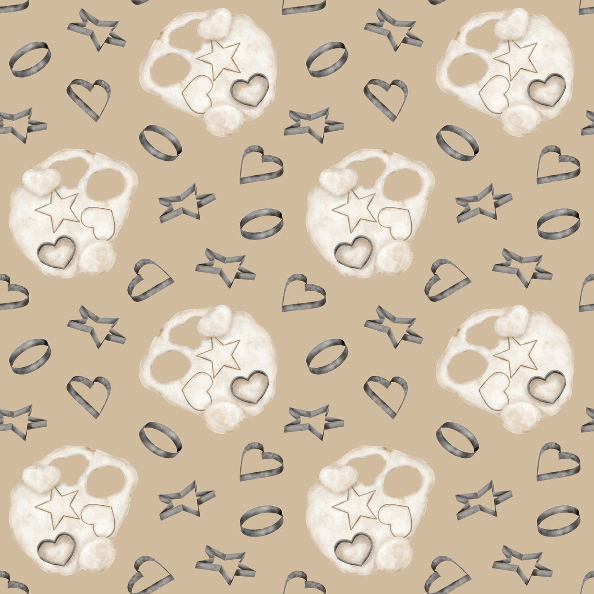 Rustic Bakehouse Pattern 10 Minky Fabric