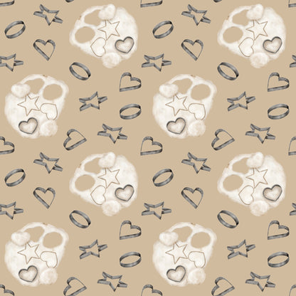 Rustic Bakehouse Pattern 10 Minky Fabric