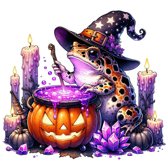 Halloween Wonder Animals Fabric Panel 90