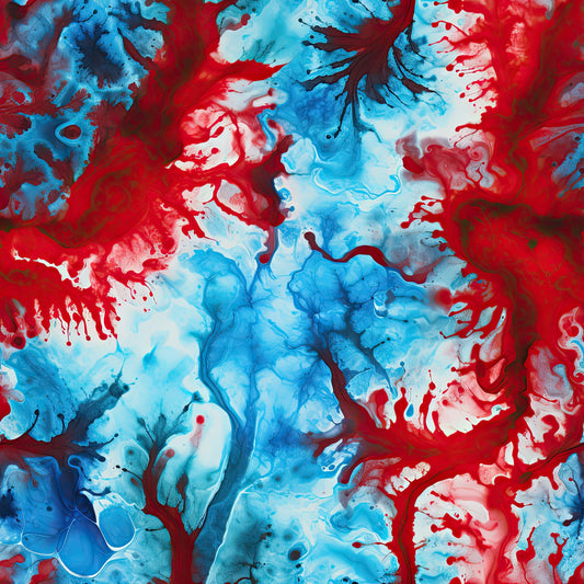 Liberty Swirl Pattern 2 Minky Fabric