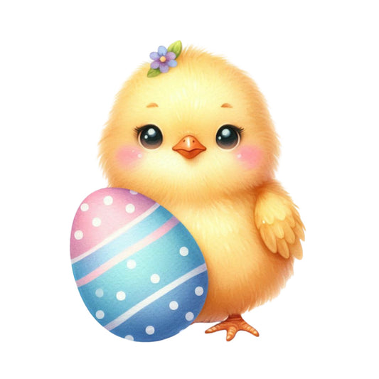 Pastel Chicks Fabric Panel 30