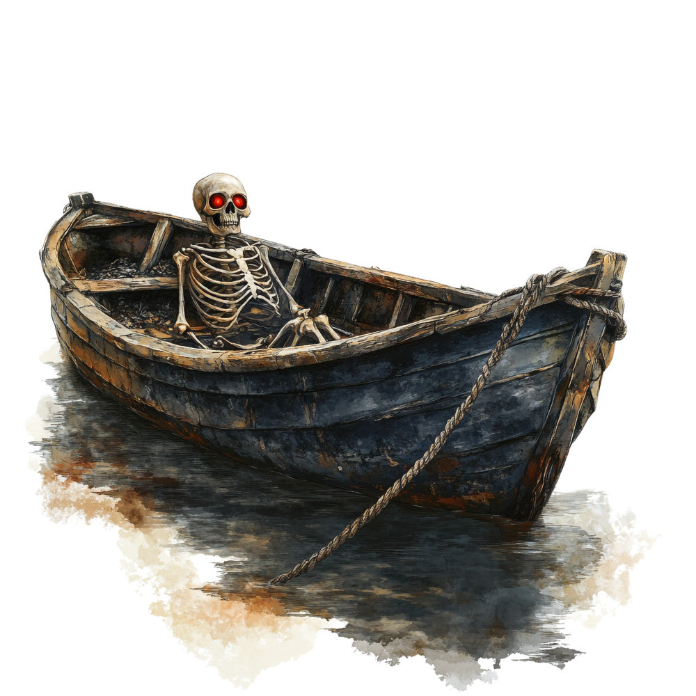 Haunted Ocean Fabric Panel 23