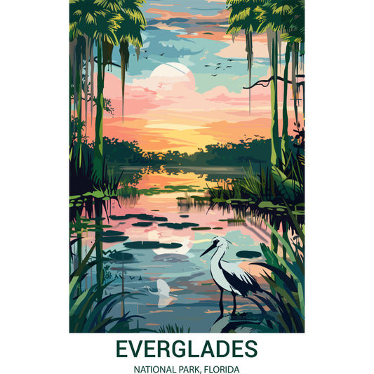 National Parks Posters Fabric Panel 12