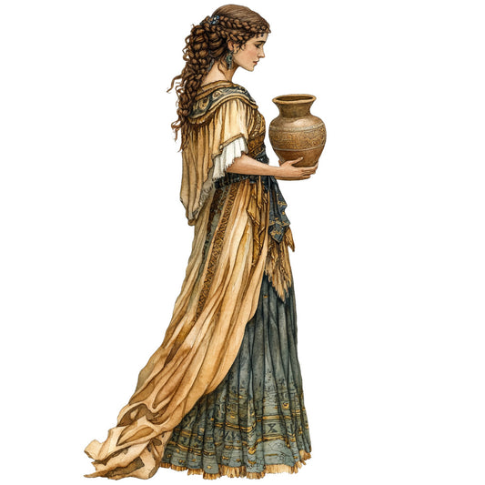 Ancient Greece Fabric Panel 16